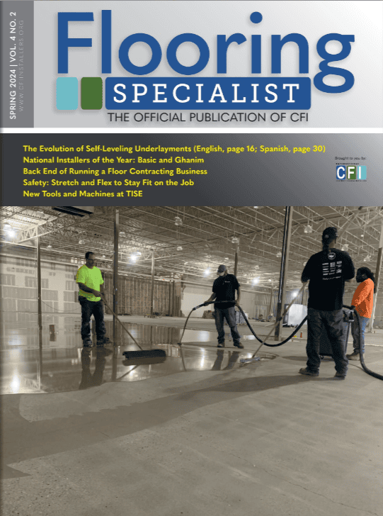 2024 Spring Flooring Specialist Cover